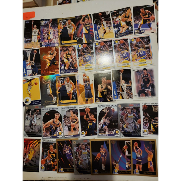 230+ Large Lot Of NBA Trading Cards Vintage Modern Inserts Rcs Indiana Pacers